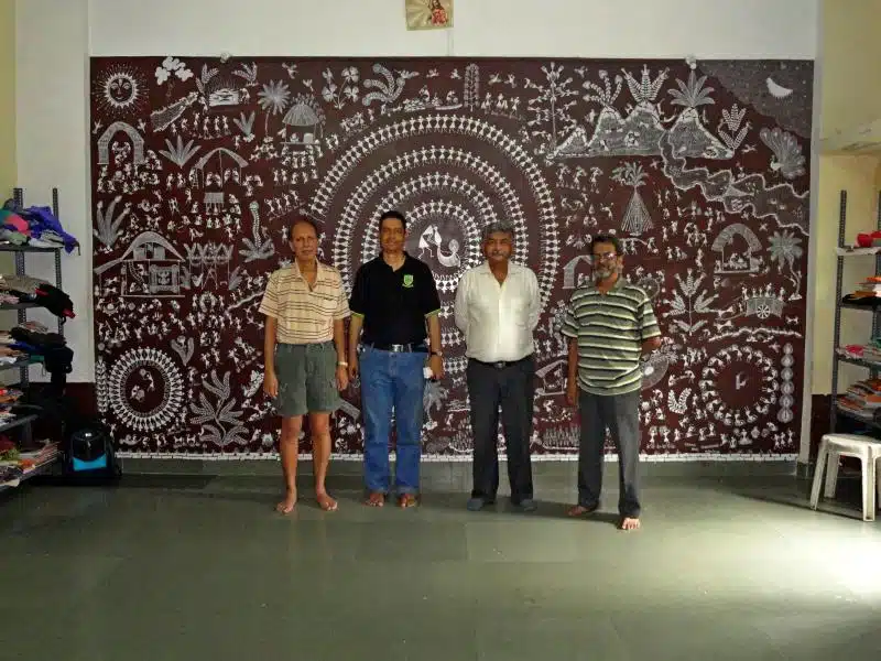 L to R: Ronnie Mascarenhas, Royce, Charles Dias, Terrance de Souza